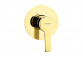 Shower mixer wall mounted, Deante Arnika, gold