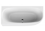 Bathtub oval Sanplast Basic WOW/BASIC 80x180+STW For built-in 180x80 cm - white