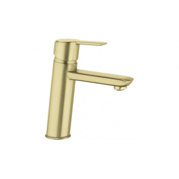 Washbasin faucet tall, Deante Arnika, gold szczotkowane