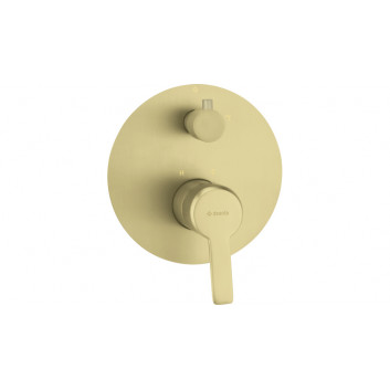 Shower mixer concealed without shower switch, Deante Arnika, gold szczotkowane