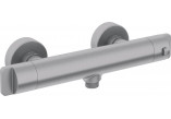 Shower mixer thermostatic, Deante, titanium