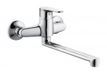 Shower mixer wall mounted, Deante Chaber, chrome