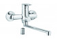 Shower mixer wall mounted, Deante Chaber, chrome