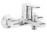 Wall mounted bath mixer, Deante Corio, chrome