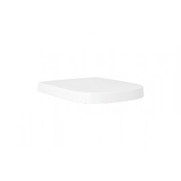 Toilet seat with soft closing, Grohe Euro Ceramics, alpine white