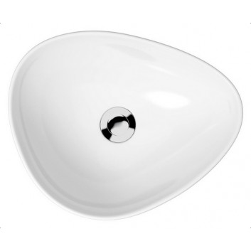 Korek ceramic Cersanit Moduo, do umywalek without overflow, white