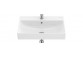 Washbasin wall mounted small 50cm Roca ONA Compacto FINECERAMIC® , with tap hole, White