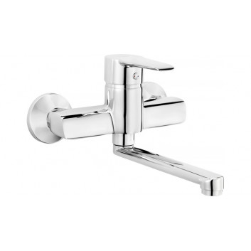 Shower mixer wall mounted, Deante Corio, chrome