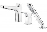 3-hole bath mixer, Deante Hiacynt, chrome