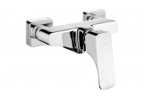 Shower mixer wall mounted, Deante Hiacynt, chrome