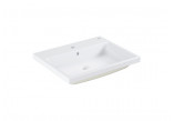 Recessed washbasin 60cm, Grohe Cube Ceramics, white