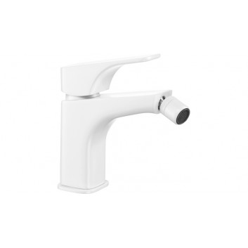 Washbasin faucet tall , Deante Hiacynt, bianco