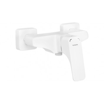 Bidet mixer , Deante Hiacynt, bianco