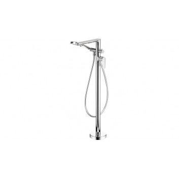 Wall mounted bath mixer , Deante Jaśmin, chrome