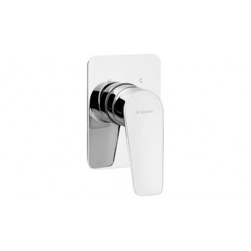 Shower mixer wall mounted, Deante Jaśmin, chrome