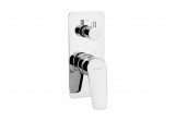 Shower mixer concealed with switch natrysku, Deante Jaśmin, chrome