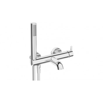 Shower mixer concealed with switch natrysku, Deante Jaśmin, nero