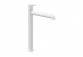 Freestanding bath mixer with shower set, Deante Silia, bianco