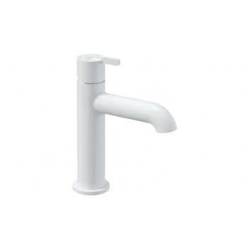 Washbasin faucet tall, Deante Silia, bianco