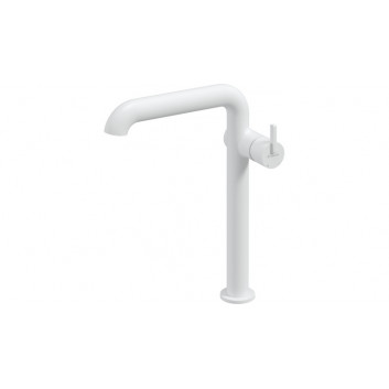 Washbasin faucet, Deante Silia, bianco