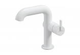 Washbasin faucet tall with rectangular spout, Deante Silia, bianco