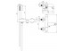 Washbasin faucet concealed, Deante Silia, bianco