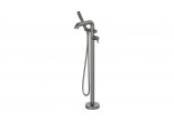 Bath tap with shower set, Deante Silia, titanium