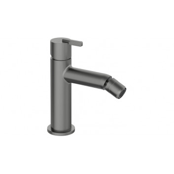 Washbasin faucet with rectangular spout, Deante Silia, titanium