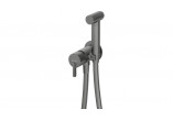 Bidet mixer, Deante Silia, titanium