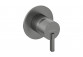 Shower mixer with shower set, Deante Silia, titanium