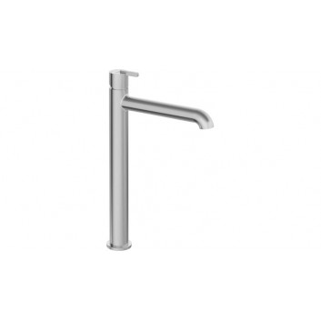 Freestanding bath mixer with set pryszncowym, Deante Silia, brushed steel