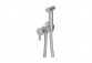 Bidet mixer, Deante Silia, brushed steel