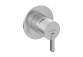 Shower mixer with shower set, Deante Silia, brushed steel