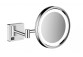 Cosmetic mirror with lighting LED, Hansgrohe AddStoris, chrome