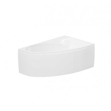 Bathtub enclosure Excellent Newa Plus 160 cm - white