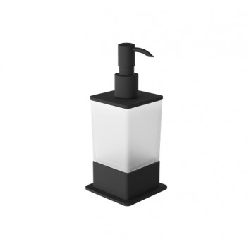 Soap dispenser Excellent Riko standing - black