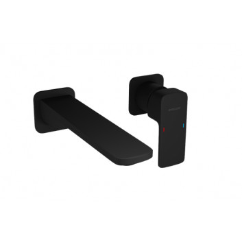 Single lever, concealed washbasin faucet Excellent Keira - black