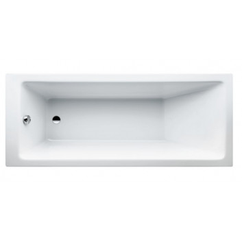 Bathtub rectangular Laufen Pro 170 x 70 x 62 cm, white, bez stelaża (dostosowana do nóg), H2309500000001