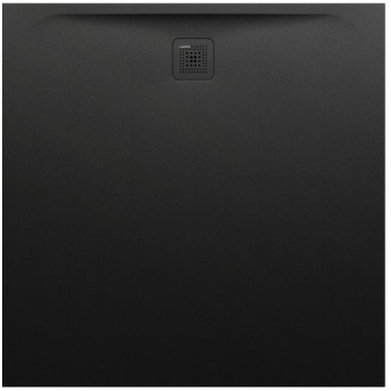 Square shower tray Laufen Pro Marbond, 120x120cm, ultrapłaski, black