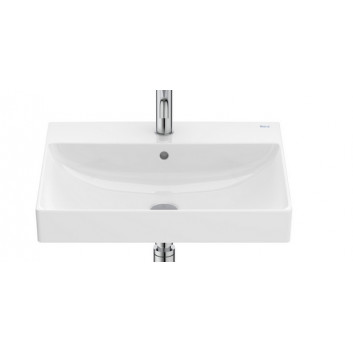 Washbasin wall mounted, Roca Ona FINECERAMIC® 55x46cm, supraglaze