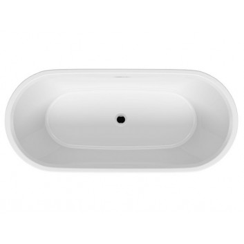 Bathtub freestanding Riho Inspire, 180x80cm, white