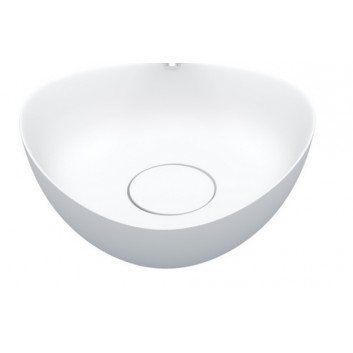 Countertop washbasin Riho Oviedo 41x41 - white