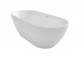 Bathtub freestanding Riho Bilbao 170x80cm white z overflow- sanitbuy.pl