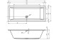 Bathtub Riho Lusso rectangular 190x80 cm- sanitbuy.pl