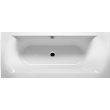 Bathtub rectangular Riho Linares 160x70x45 cm acrylic, white - sanitbuy.pl