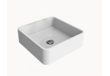 Countertop washbasin Flaminia Miniwash 40 white shine, 40 x 40 x 13 cm, without overflow- sanitbuy.pl