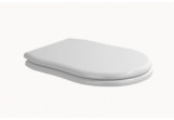Soft-close wc seat with cover WC Flaminia Efi 47 x 35 x 5 cm, drewno/poliester, white shine, hinges chrome