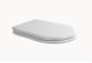 Seat WC Flaminia Efi 47 x 35 x 5 cm, drewno/poliester, white shine, hinges chrome- sanitbuy.pl