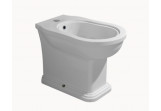 Back to wall bidet Flaminia Efi white shine, 56 x 36 x 42 cm, retro