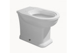 Bowl WC, standing Flaminia Efi white shine, 56 x 36 x 42 cm, drain S/P, retro- sanitbuy.pl